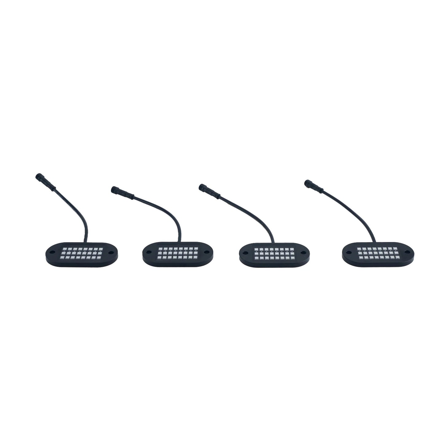 5150 Whips - 187 Style Rock Lights 2.0 with Control Harness - 3 Star UTV