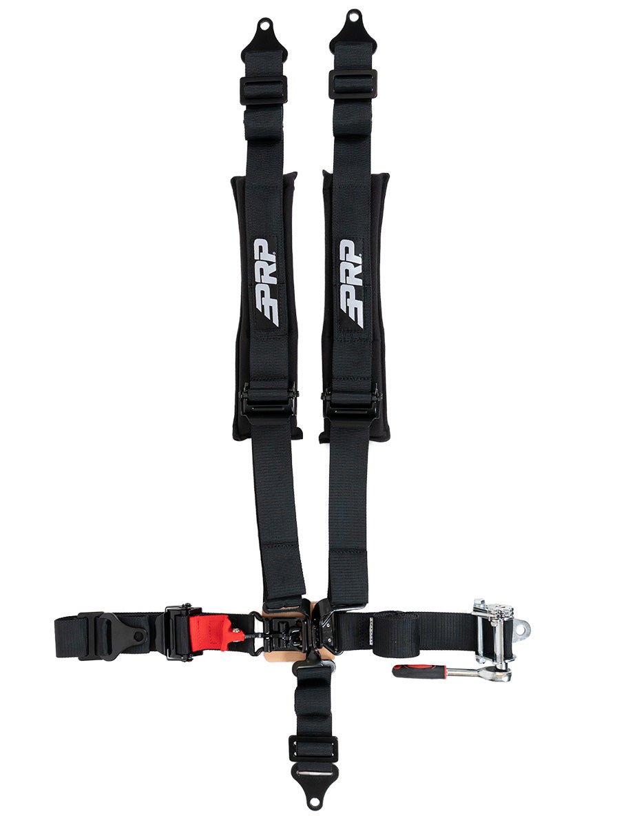 5.2 Harness with Removable Pads on Shoulder and Ratchet Lap Belt - 3 Star UTV