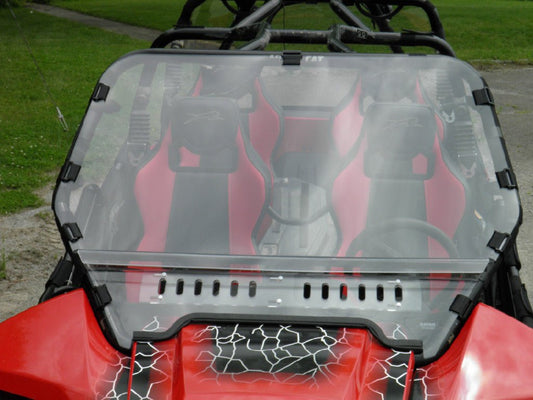 Arctic Cat Wildcat 4-Seater - 2 Pc General-Purpose Windshield w/Vent Option - 3 Star UTV