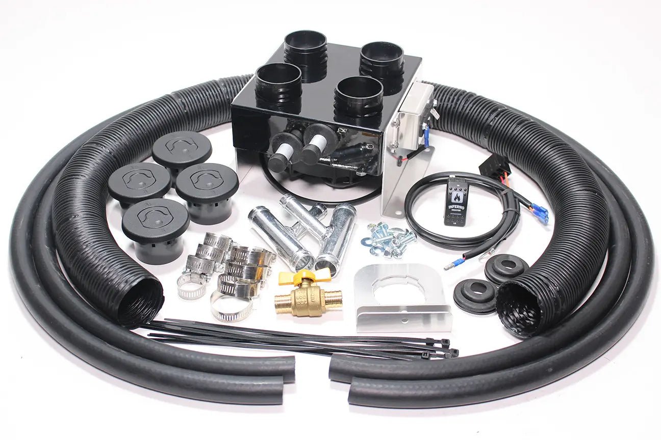Arctic Cat Wildcat Trail and Sport Inferno Cab Heater Kit with Defrost (2013-2019) - 3 Star UTV
