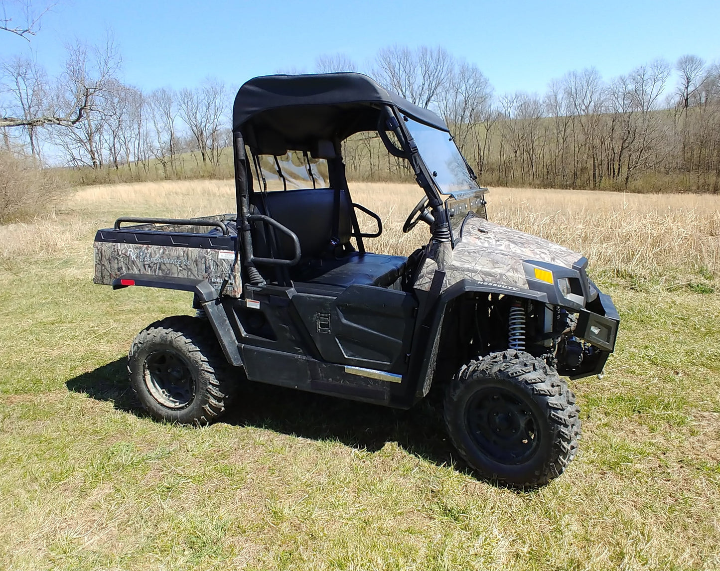 Bad Boy Bandit 750 - Soft Top For a Hard Windshield - 3 Star UTV
