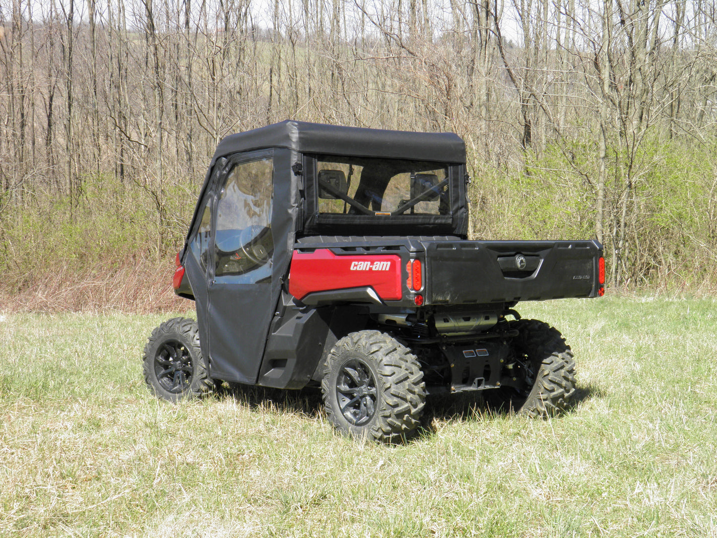 Can-Am Defender - Full Cab Enclosure with Vinyl Windshield - 3 Star UTV