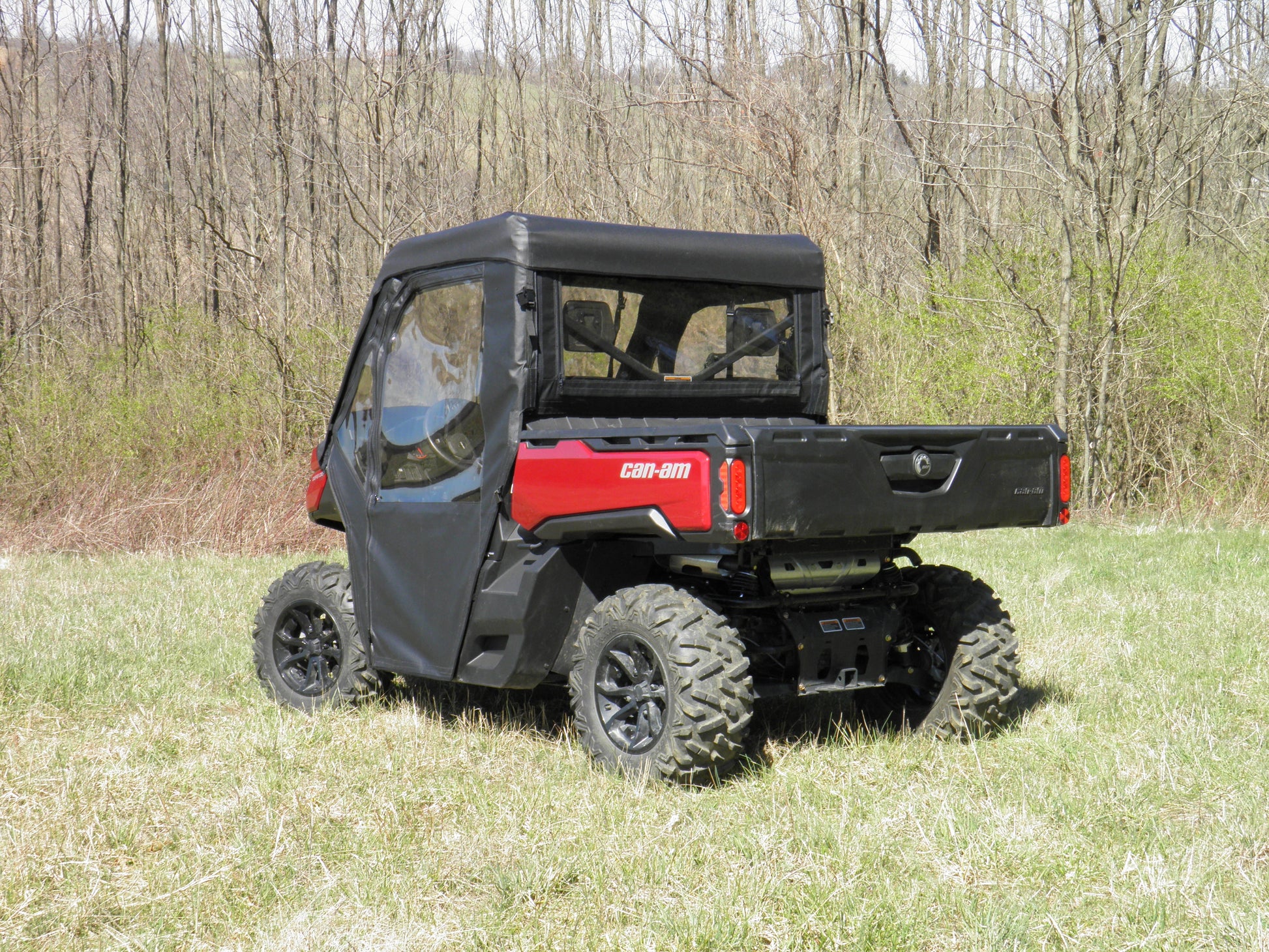 Can-Am Defender - Full Cab Enclosure with Vinyl Windshield - 3 Star UTV