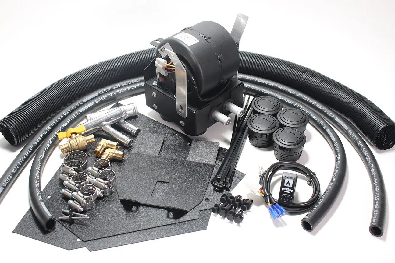 Can-Am Maverick X3 Inferno Cab Heater with Defrost (2017-Current) – Premium In Dash Enclosure - 3 Star UTV