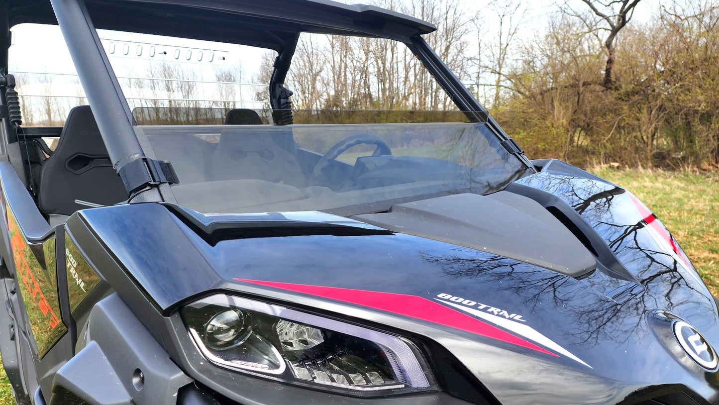 CFMoto ZForce 800 Trail/950 Trail & Sport - Tinted Half Windshield - 3 Star UTV