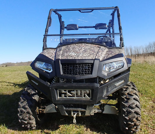 HiSun Sector 550-750 - 2 Pc Lexan Windshield - 3 Star UTV