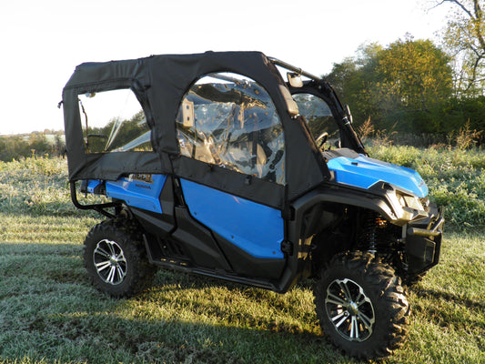 Honda Pioneer 1000-5 - Upper Soft Front and Rear Doors - 3 Star UTV