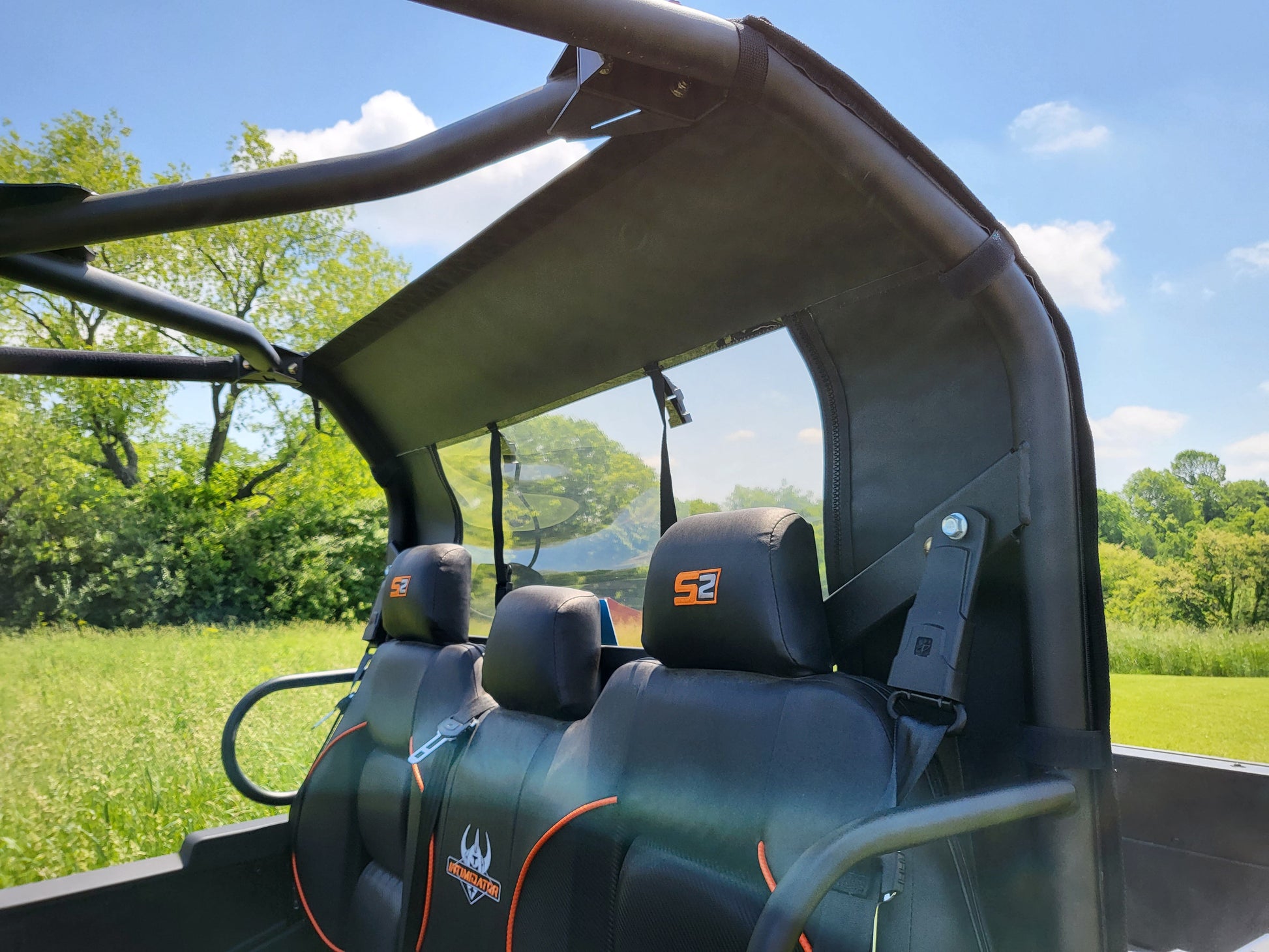 Intimidator GC1K 6-Seater Soft Back Panel with Optional Zip Rear Window - 3 Star UTV