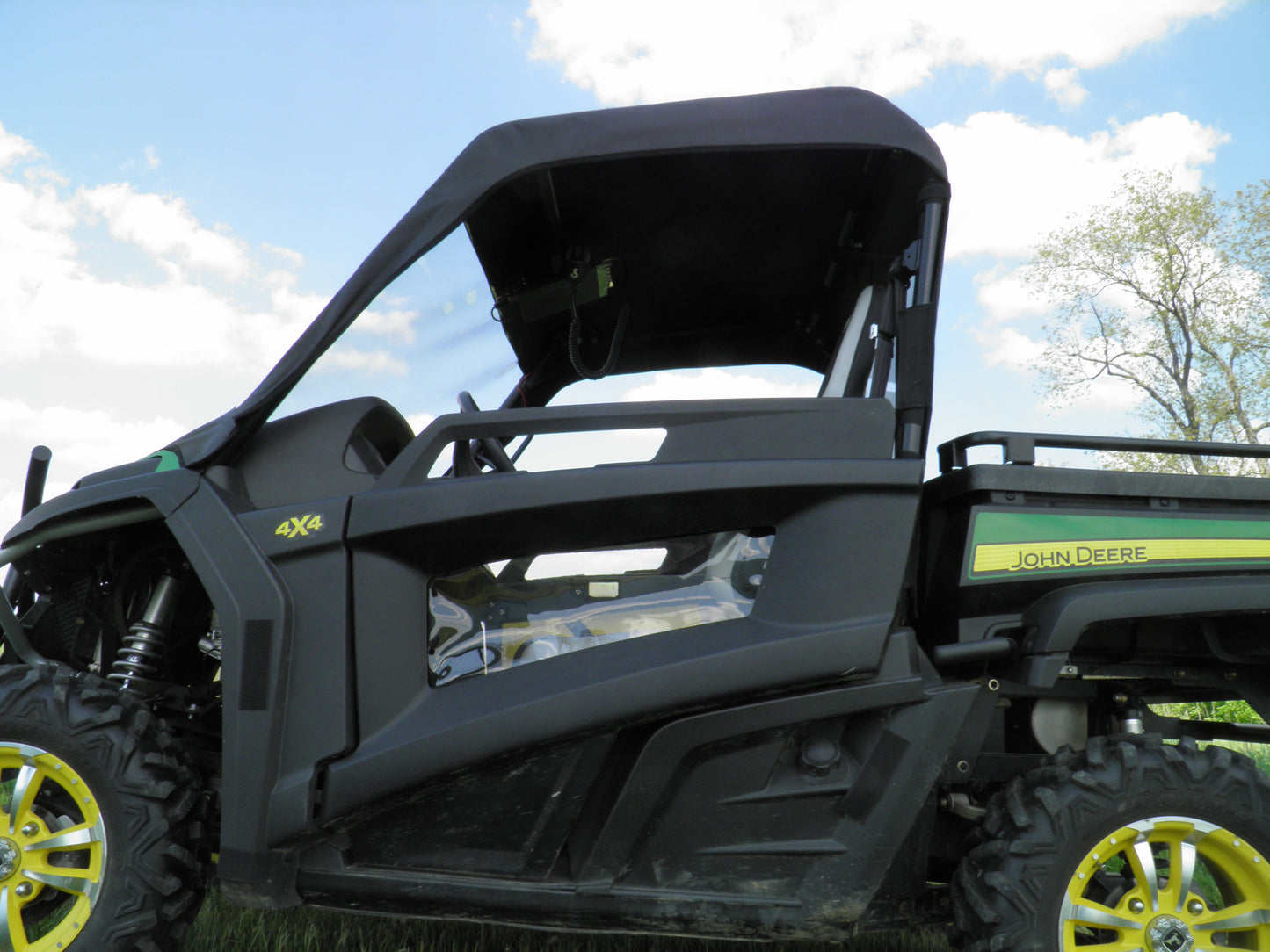 John Deere 850i-860i - Vinyl Windshield-Top Combo - 3 Star UTV
