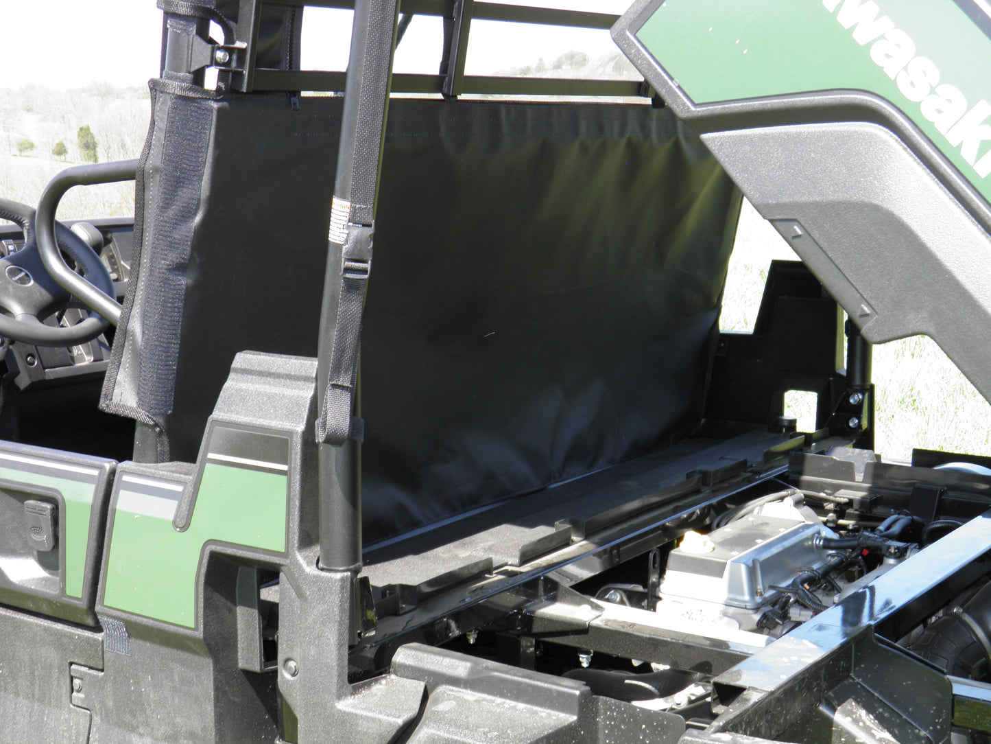 Kawasaki Pro FX - Full Cab Enclosure for Hard Windshield (Half Doors) - 3 Star UTV