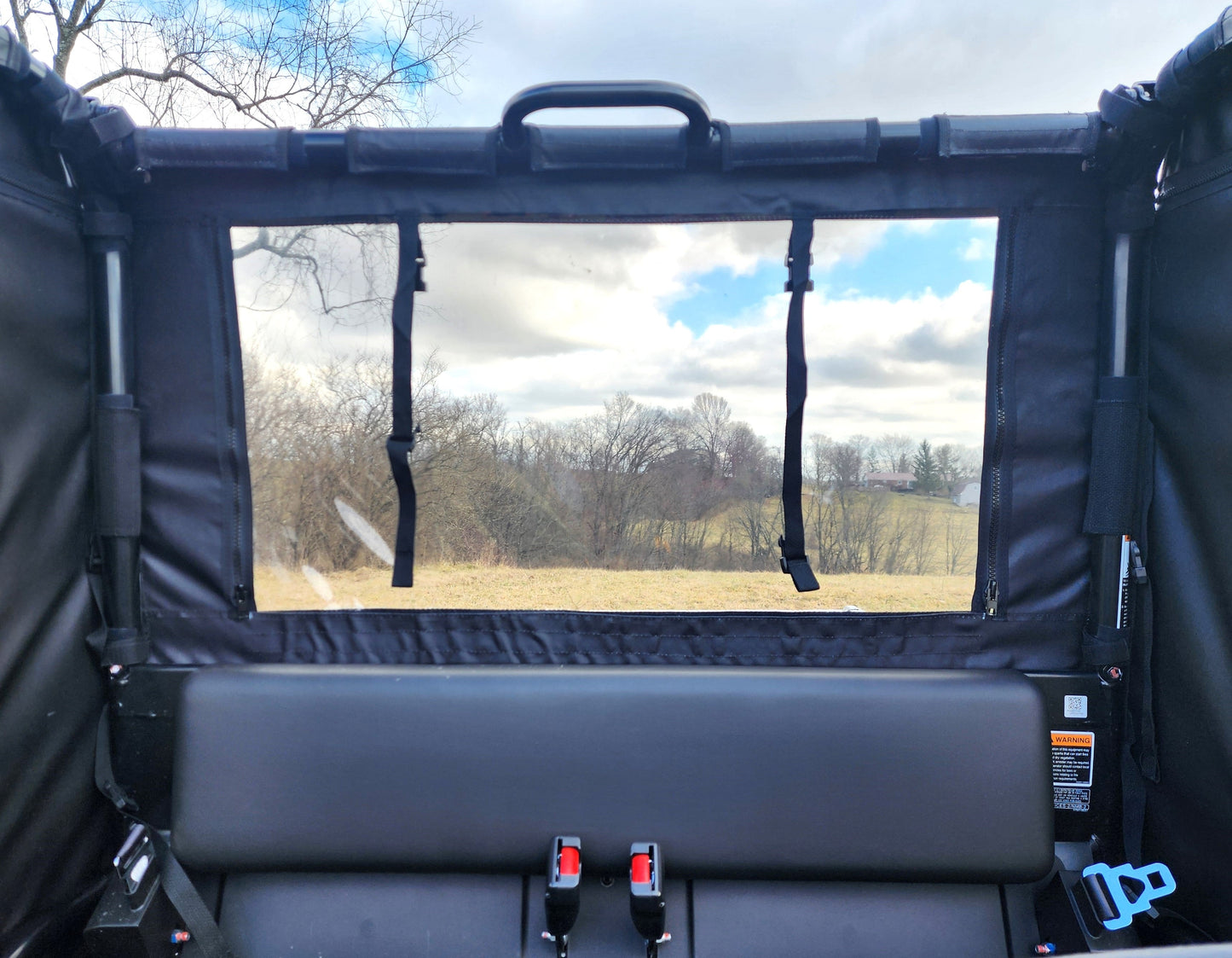 Kubota RTV 400/500/520 - Soft Back Panel - 3 Star UTV