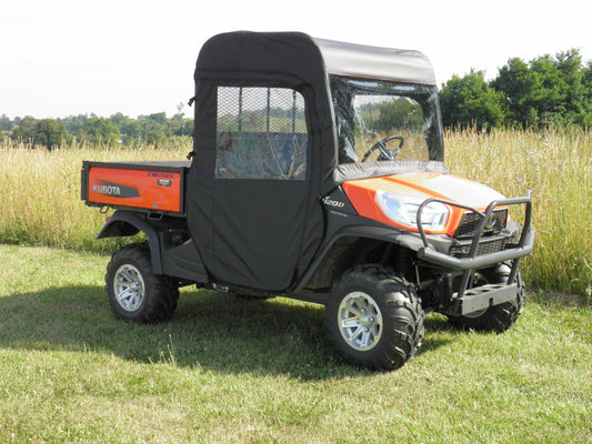 Kubota RTV X900-X1120 Full Cab Enclosure with Vinyl Windshield - 3 Star UTV