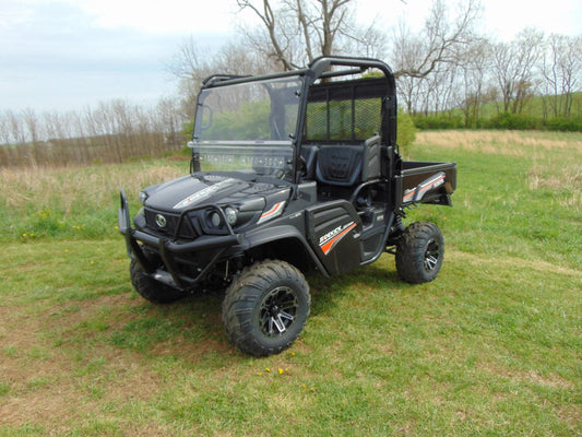 Kubota RTV-XG850 (Sidekick) 2-pc Scratch Resistant Windshield - 3 Star UTV