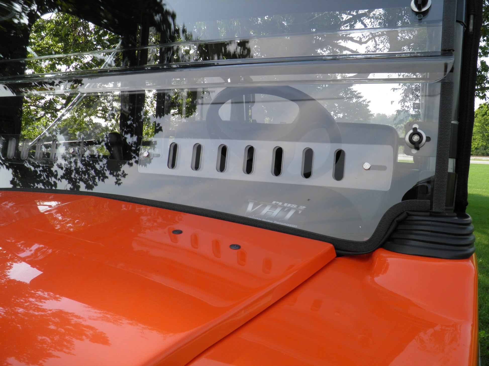 Kubota RTV1140-2 Pc Windshield w-Hard Coat, Clamp, and Vent Options - 3 Star UTV