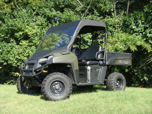 Polaris Full Size Ranger 500-700-800-Vinyl Windshield Top Combo - 3 Star UTV