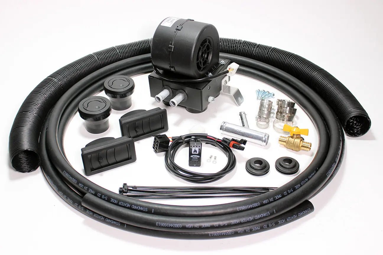 Polaris General 1000 Inferno Cab Heater with Defrost for Rockford Fosgate Stage 3 & 4 Audio (2016 – Current) - 3 Star UTV