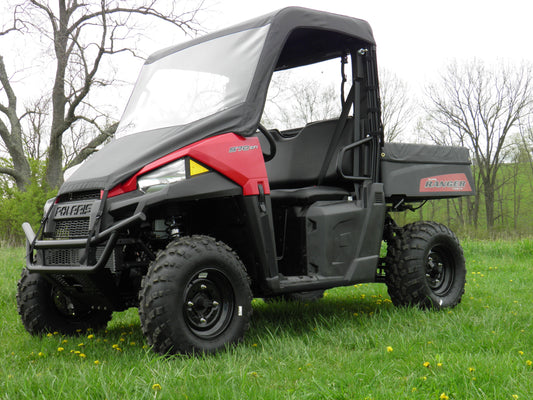 Polaris Mid-Size Ranger 2-Seater-Vinyl Windshield-Top-Rear Combo - 3 Star UTV