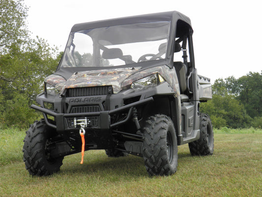 Polaris Ranger 900-1000-Vinyl Windshield Top Combo - 3 Star UTV