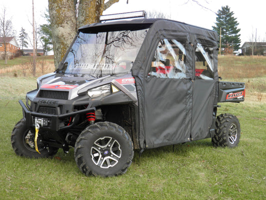 Polaris Ranger Crew - Full Cab for Hard Windshield - 3 Star UTV