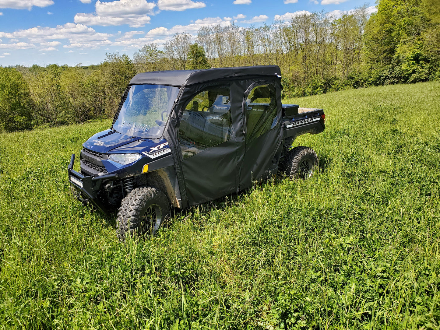 Polaris Ranger Crew XP 1000- Full Cab Enclosure For Hard Windshield - 3 Star UTV