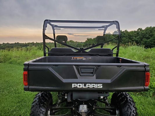 Polaris Ranger Full-Size 2-Seater 500/700/800 - Lexan Back Panel w/Vent Option - 3 Star UTV