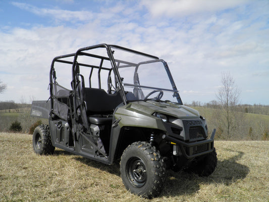 Polaris Ranger Mid Size Crew 2-Pc Windshield - 3 Star UTV