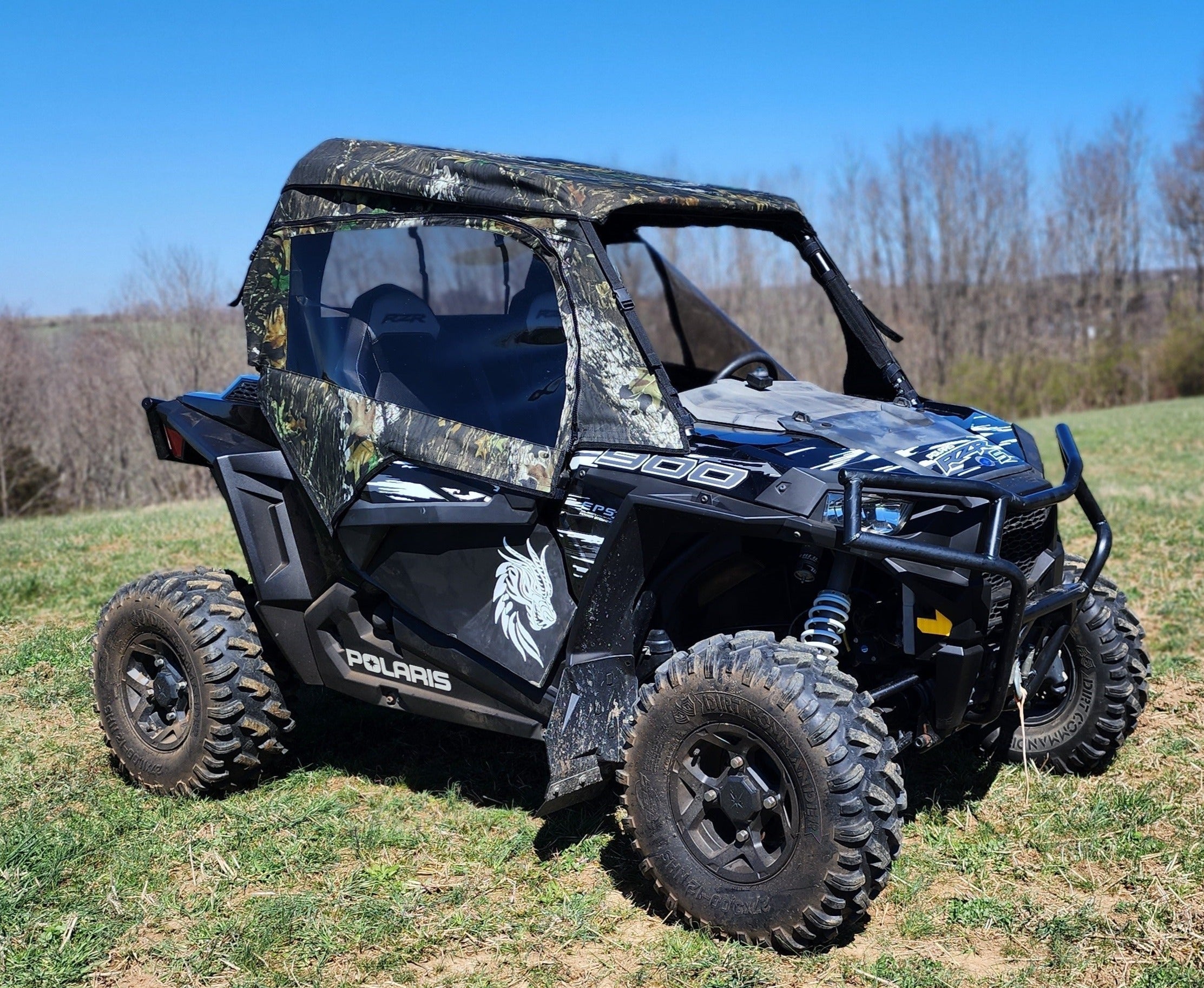 Cab Back for Polaris RZR S 1000 & 900