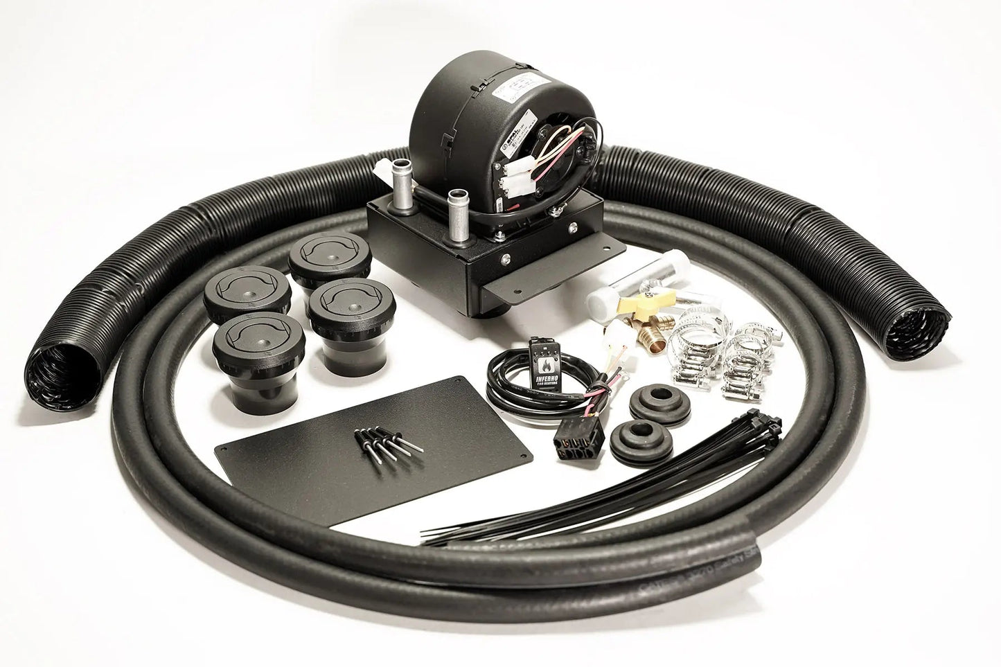 Polaris RZR 900 Inferno Cab Heater with Defrost for Machines with Glovebox Subwoofer (2021-Current) - 3 Star UTV