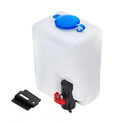 1.5L Universal Car Windshield Washer Pump Reservoir Bottle Kit - 3 Star UTV