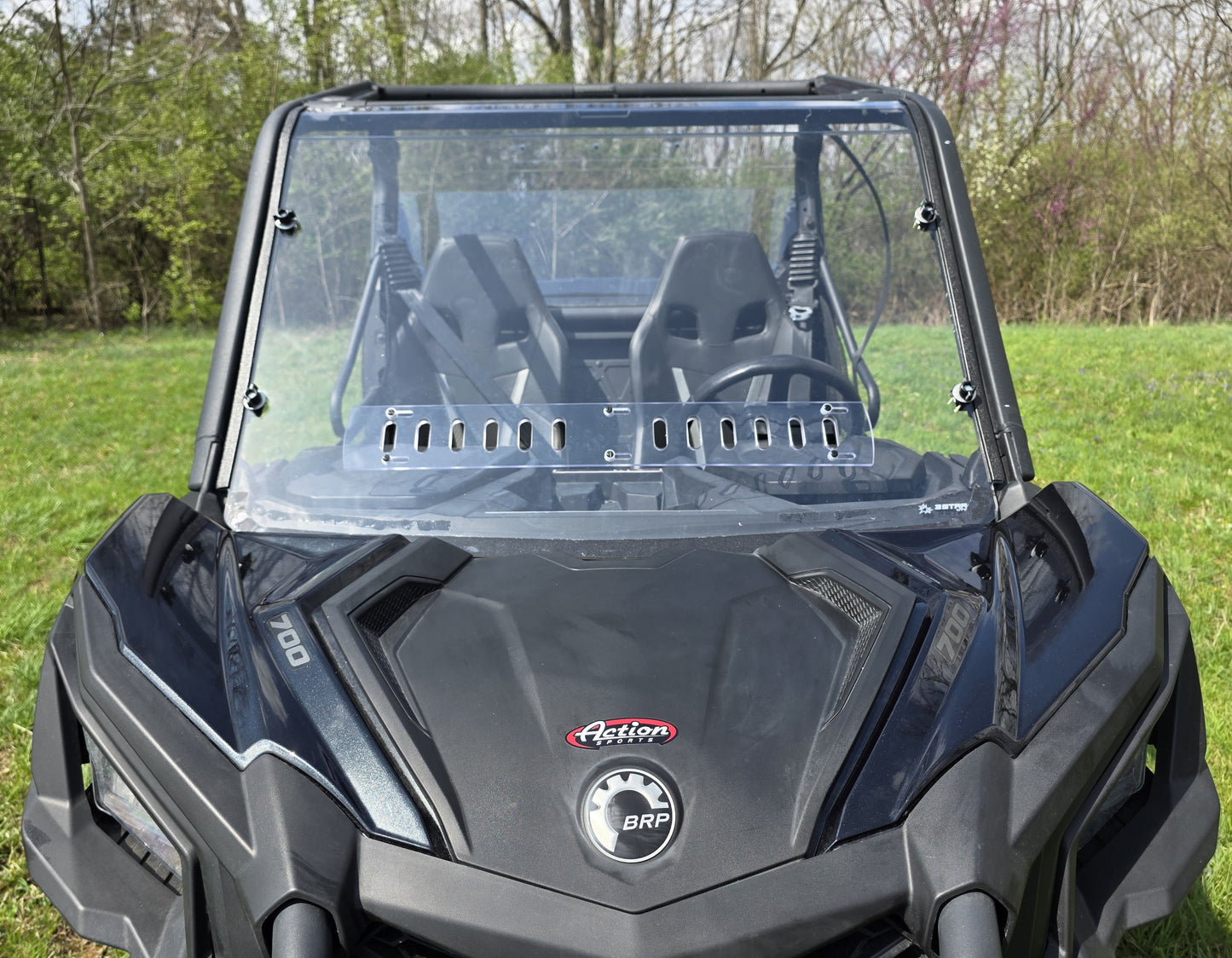 2019+ Can - Am Maverick Trail - 1 - Piece, Front Windshield - 3 Star UTV