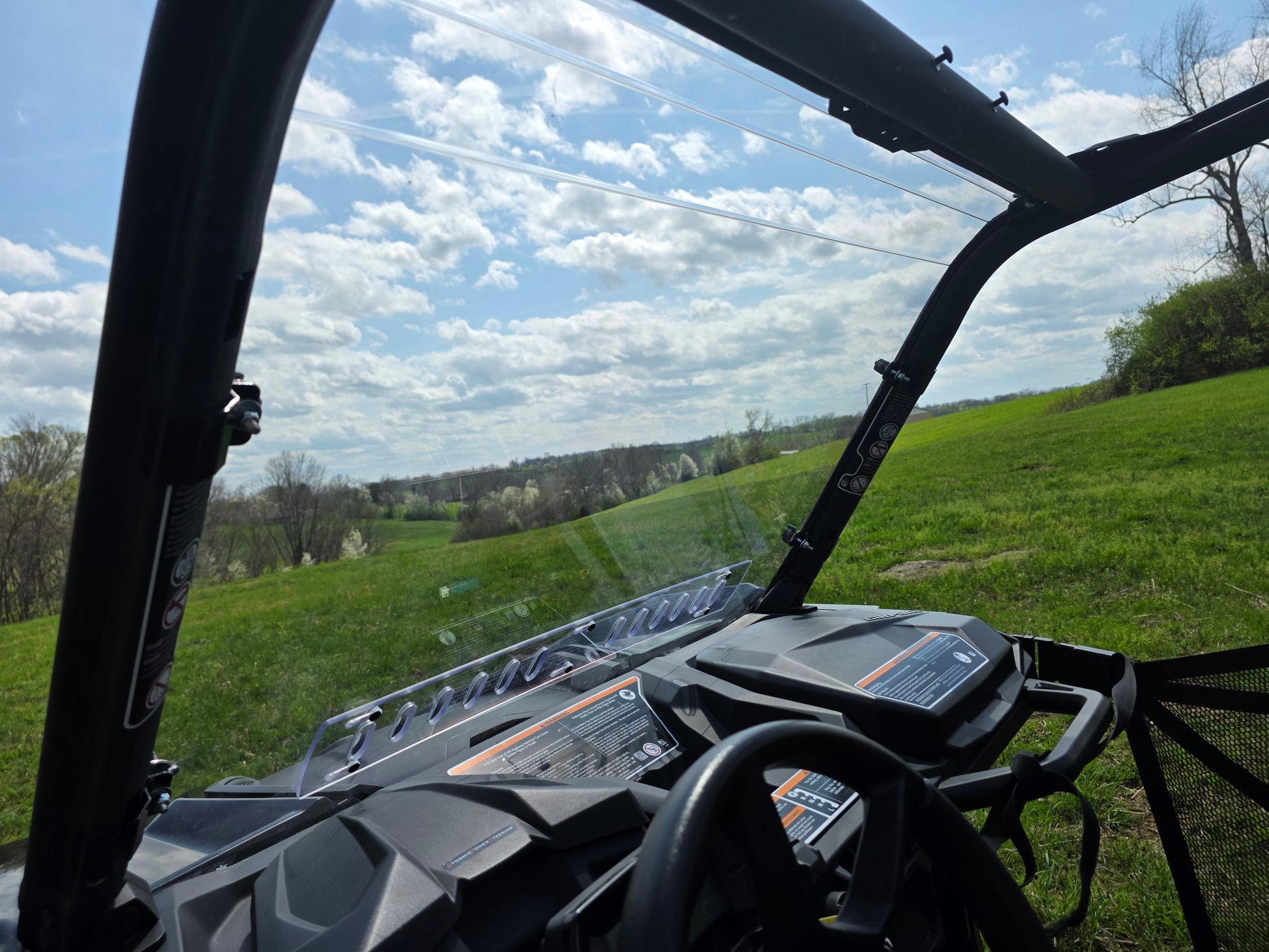 2021+ Can - Am Commander - 1 - Piece, Front Windshield - 3 Star UTV