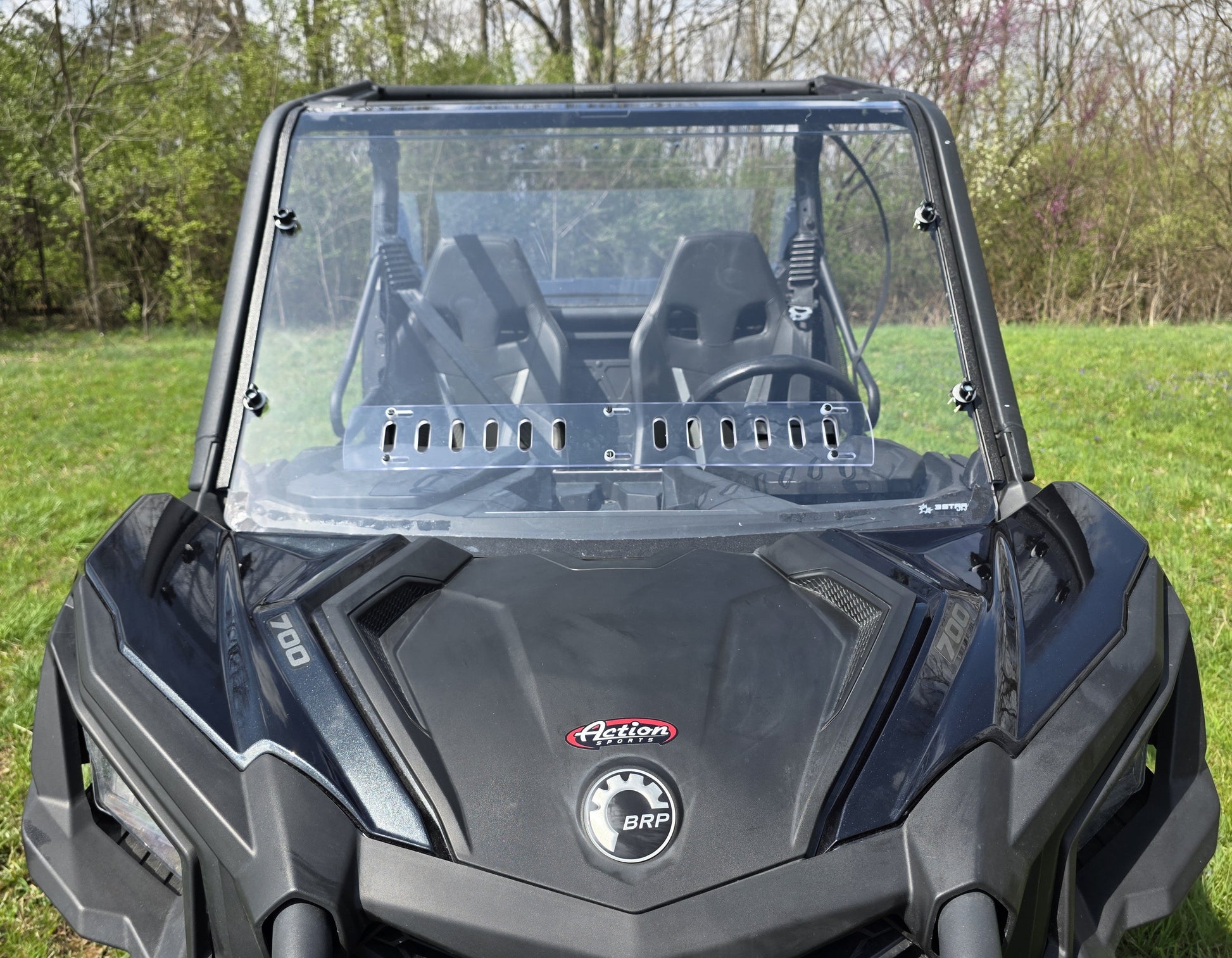 2021+ Can - Am Commander - 1 - Piece, Front Windshield - 3 Star UTV