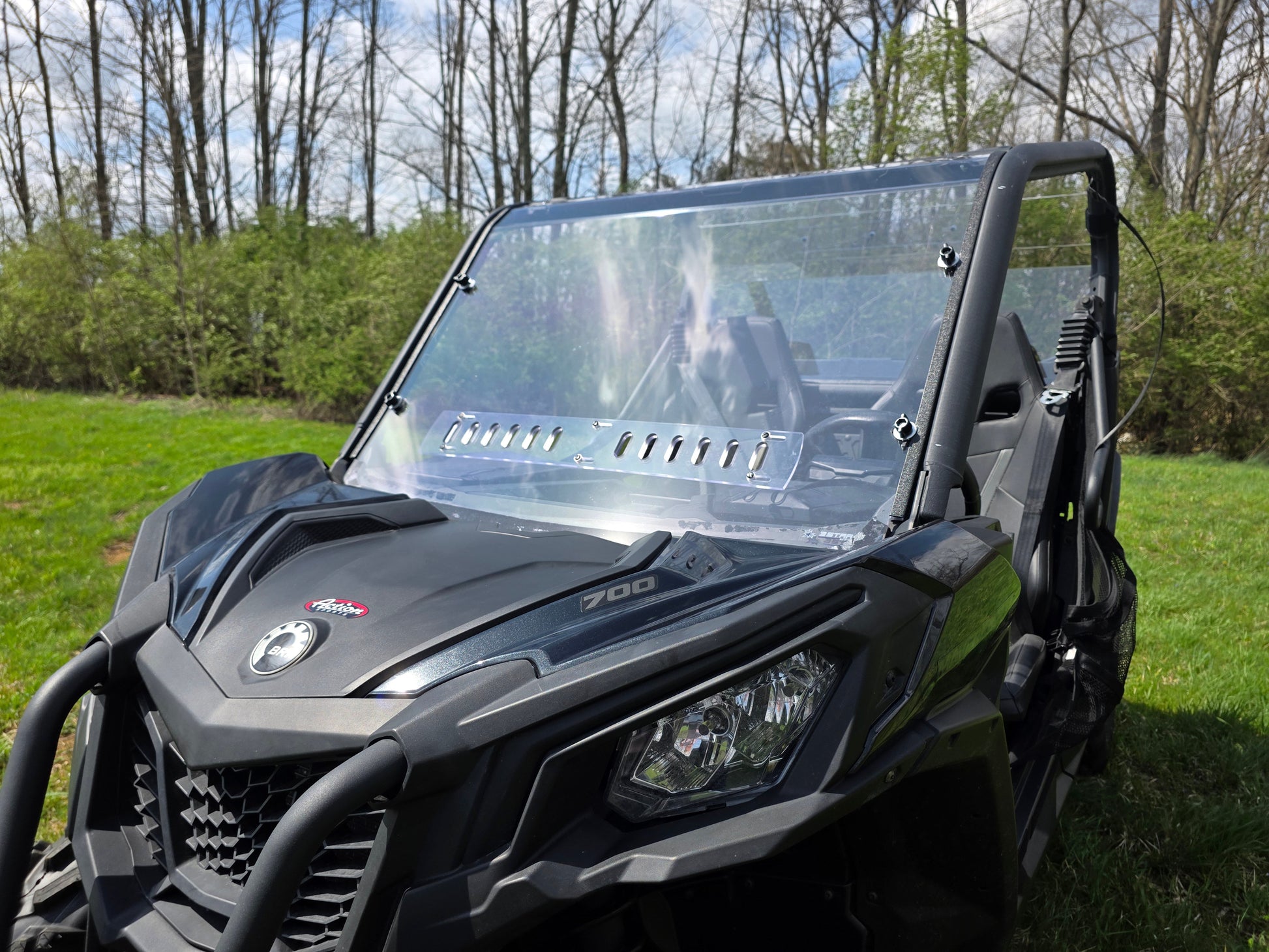2021+ Can - Am Commander - 1 - Piece, Front Windshield - 3 Star UTV