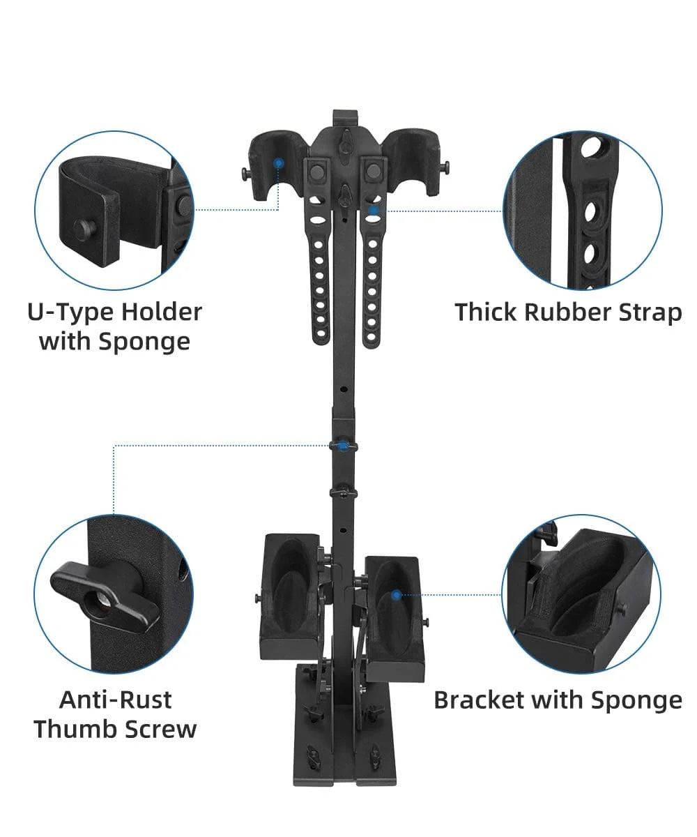 UTV Shotgun Holder – Floor-Mount Vertical Rack