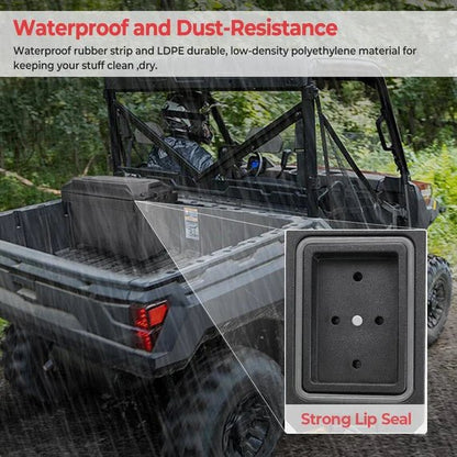 45L Storage box / Cargo Box (Left Side) for Polaris Ranger 1000 900 570 700 XP 1000 - 3 Star UTV