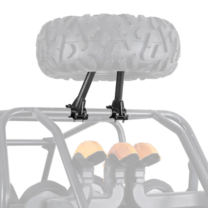 Universal UTV Spare Tire Carrier for 1.5–2 Inch Roll Cages