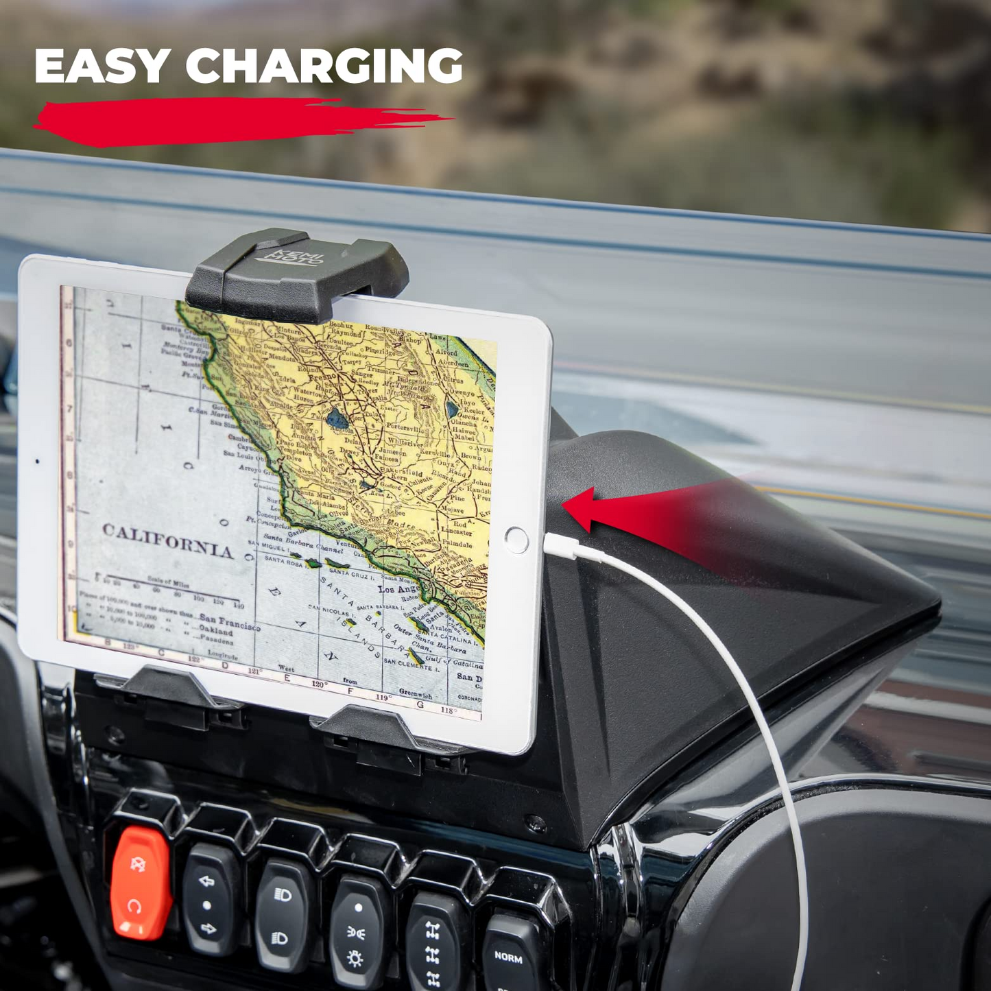 Tablet Holder for CFMOTO ZForce 950 HO Sport / HO EX / Sport