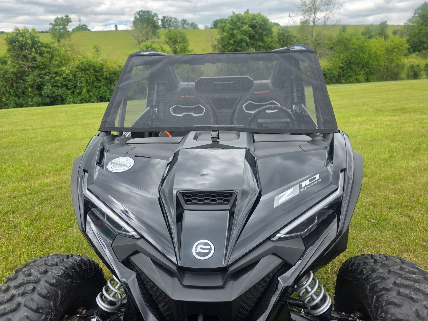 CFMOTO ZForce Z10 Mesh Windshield (Bug Shield)