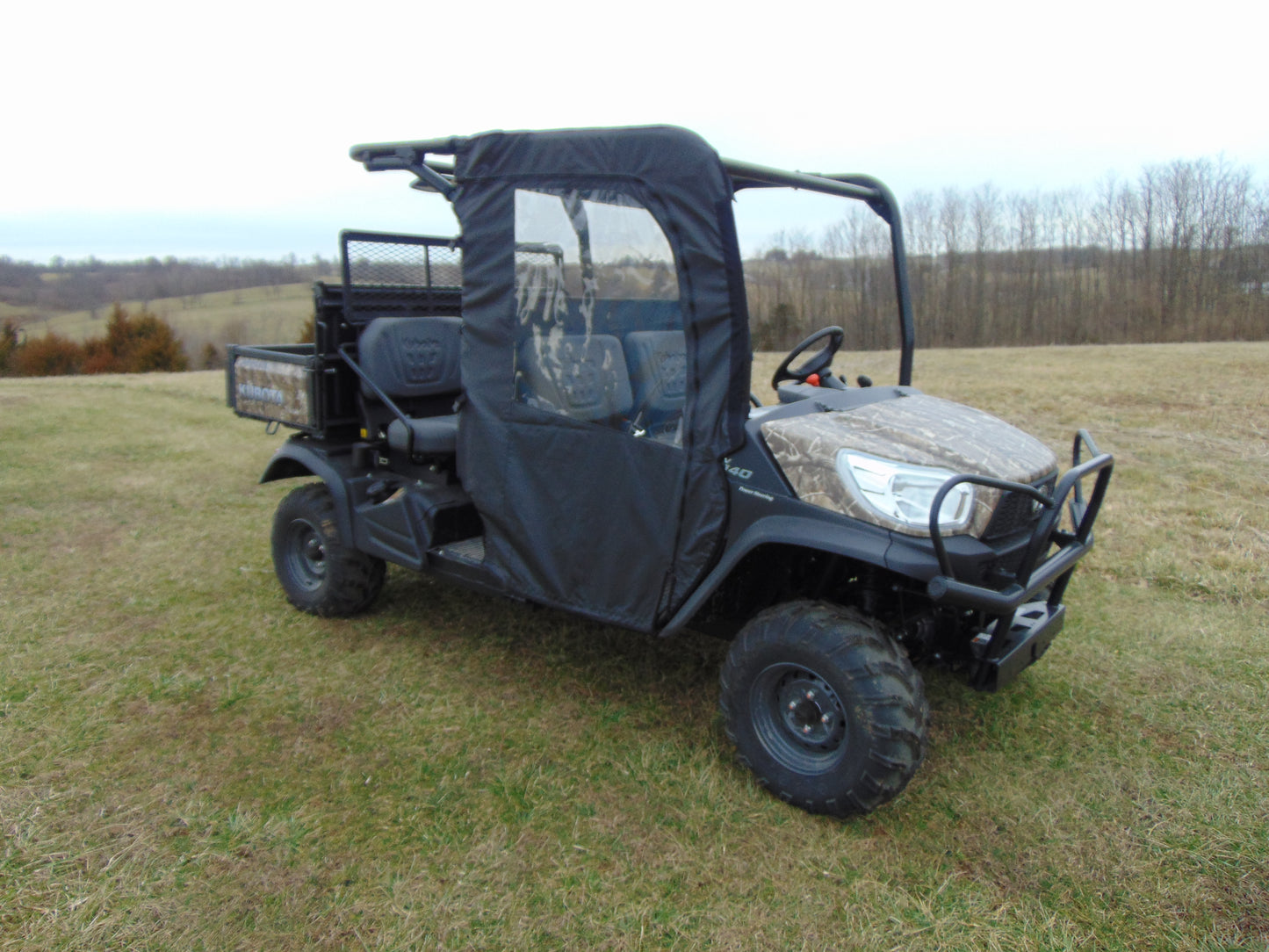 Kubota RTV X1140 - Front Door/Center Panel Combo (To Enclose Front Half Only)