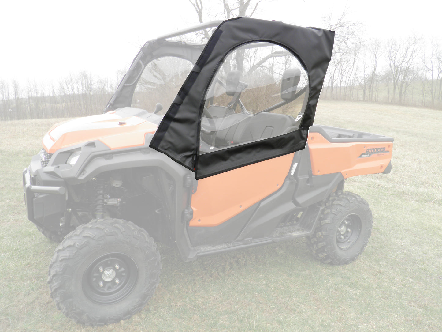 Honda Pioneer 1000 - Full Cab Enclosure for Hard Windshield (Upper Doors)