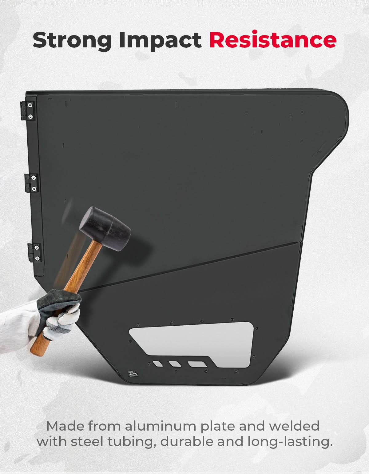 Aluminum 4pcs Half Doors for CFMOTO Uforce 1000XL 2022 - 2026 - 3 Star UTV