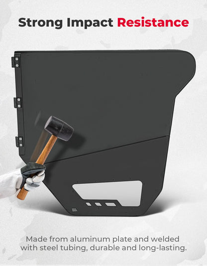 Aluminum 4pcs Half Doors for CFMOTO Uforce 1000XL 2022 - 2026 - 3 Star UTV