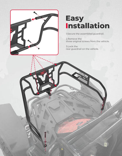 Bed Enclosure Rear Tailgate for CFMOTO ZFORCE 950 - 3 Star UTV