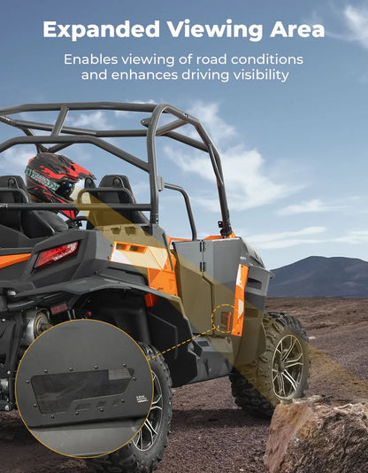 Heavy-Duty Aluminum Doors for CFMOTO ZFORCE 500 / 800 / 1000