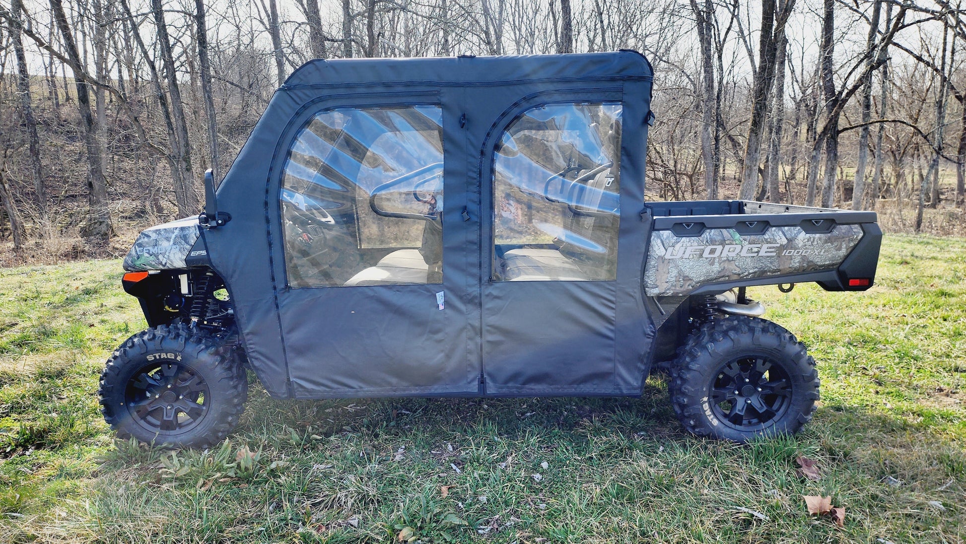 CFMoto UForce 1000XL - Full Soft Front and Rear Doors - 3 Star UTV