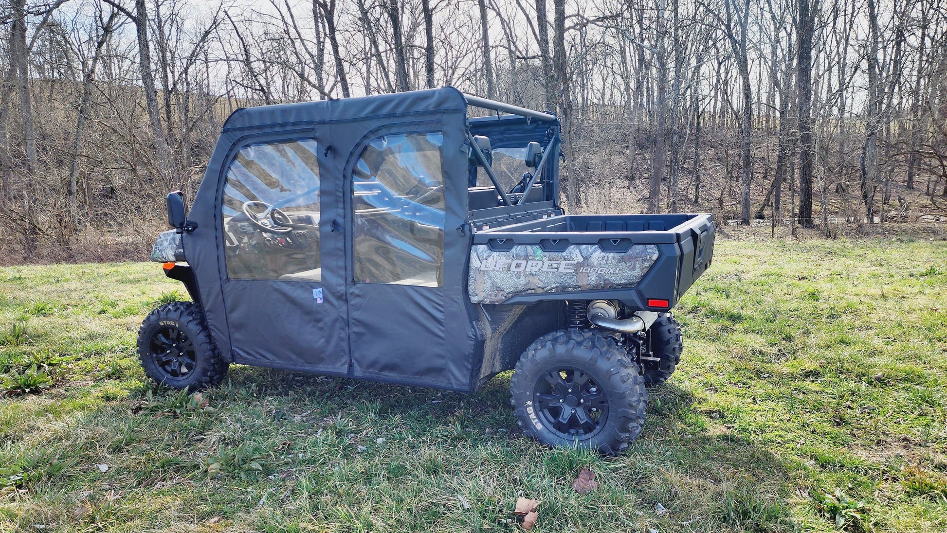 CFMoto UForce 1000XL - Full Soft Front and Rear Doors - 3 Star UTV