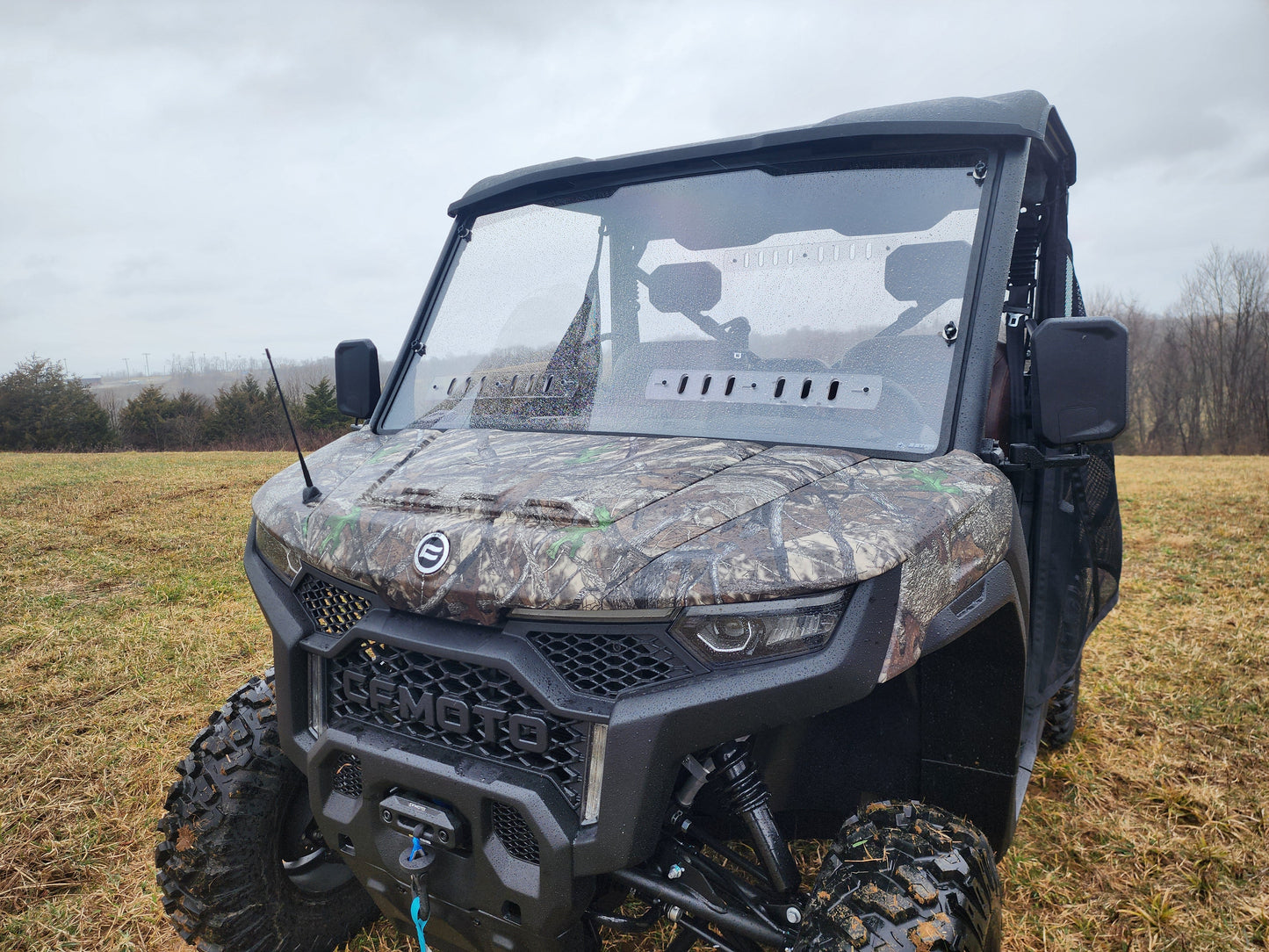 CFMoto UForce U10 Pro Front Windshield - 3 Star UTV