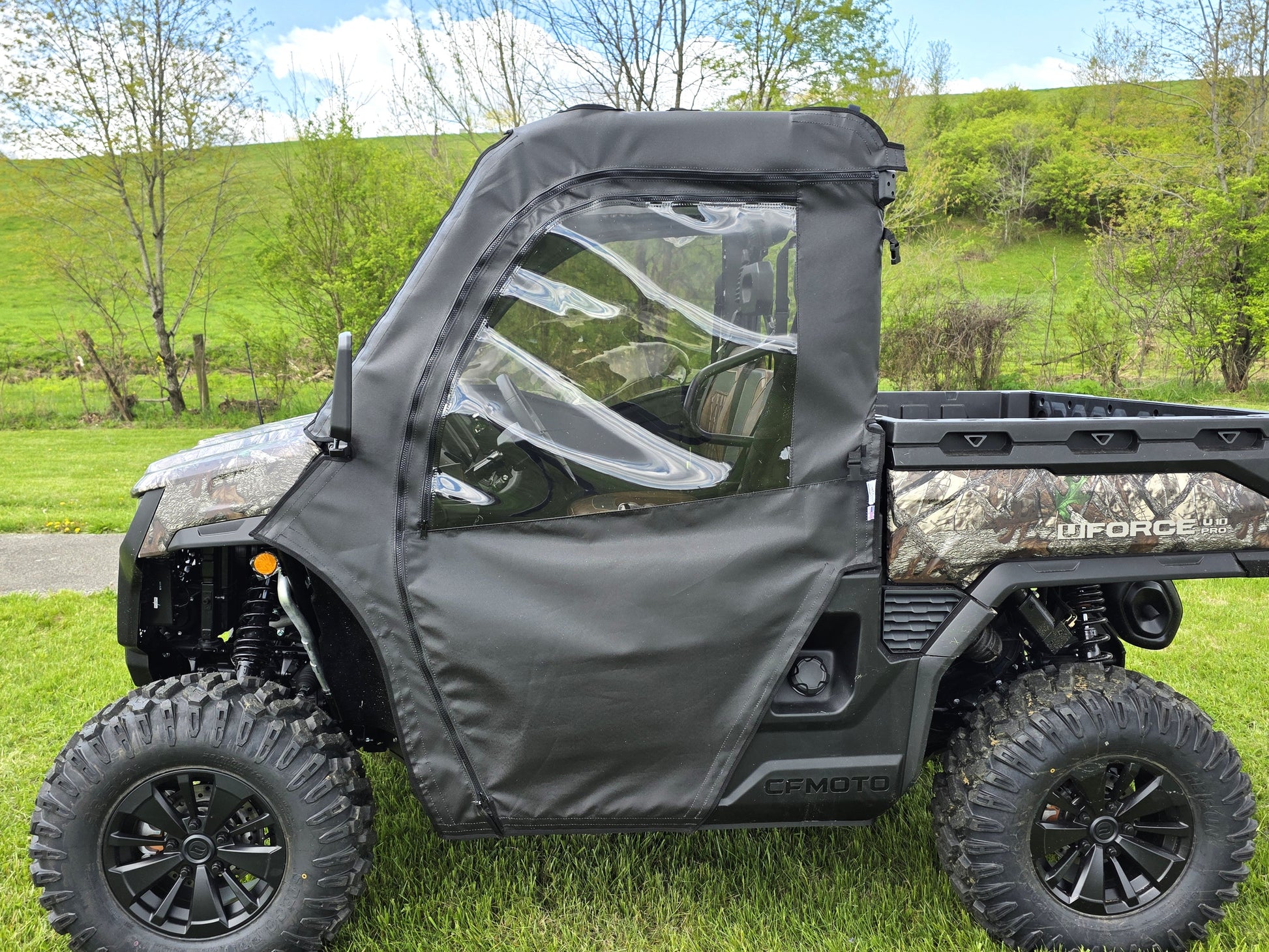 CFMoto UForce U10 Pro Full Doors – Modular Cab System - 3 Star UTV