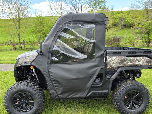 CFMoto UForce U10 Pro Full Doors – Modular Cab System - 3 Star UTV