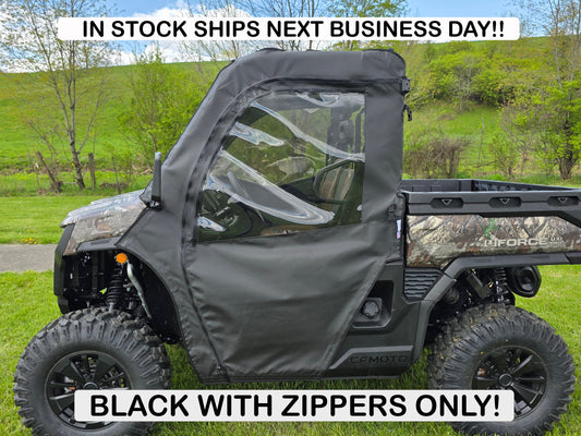 CFMoto UForce U10 Pro Full Doors – Modular Cab System - 3 Star UTV